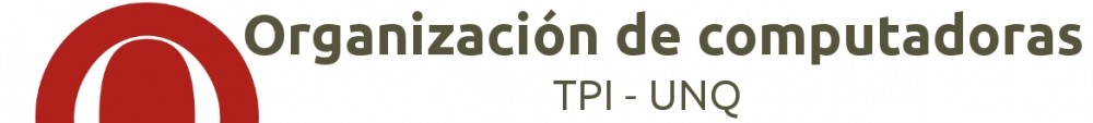 Organización de Computadoras